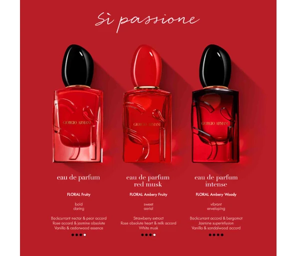 Giorgio Armani Sì Passione Red Musk Eau de Parfum
