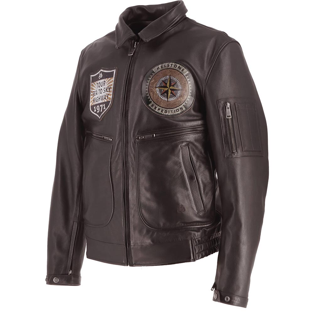 Helstons - Blouson Jet Force Marron