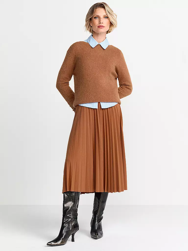 RICH & ROYAL Pullover braun