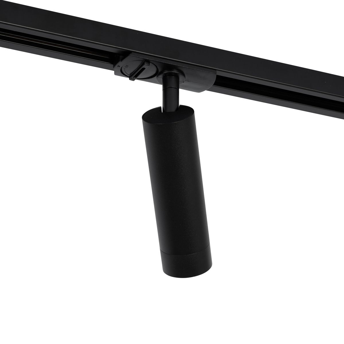 Modern railsysteem met 5 spots zwart 1-fase GU10 35mm - Iconic Jeana Luxe