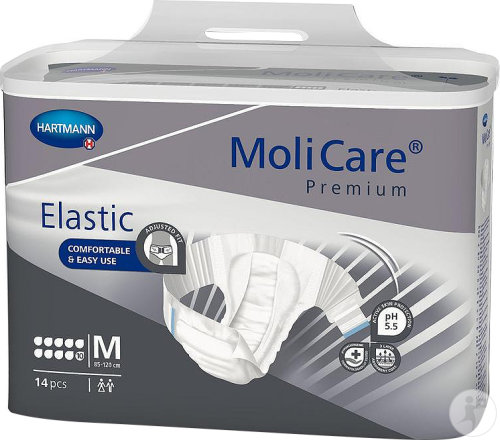 MoliCare Premium Elastic 10 Drops M Slip Incontinence 14 Pièces