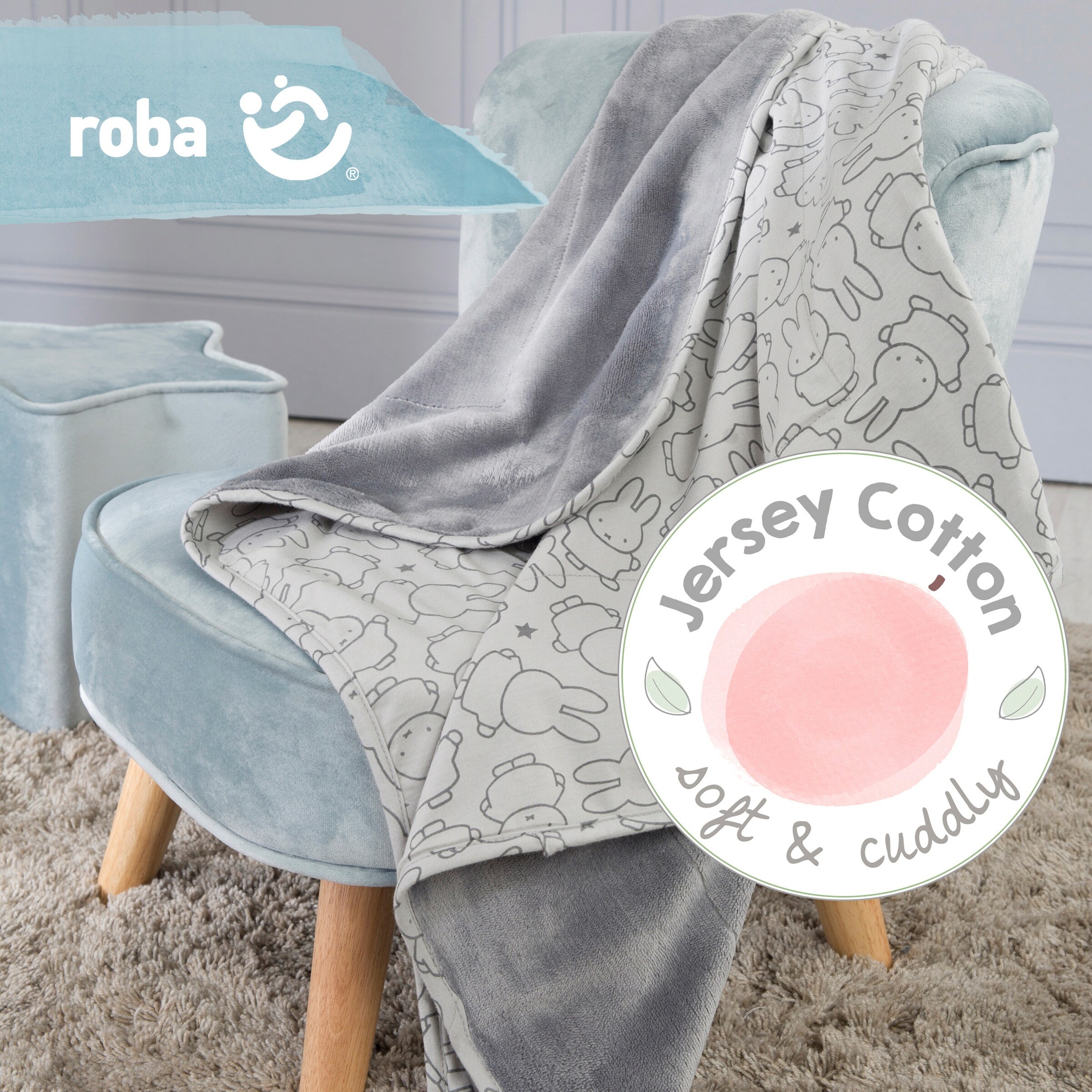 roba Babydecke-Jersey Miffy