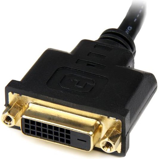 StarTech.com Câble adaptateur vidéo HDMI vers DVI-D de 20 cm - HDMI mâle vers DVI femelle