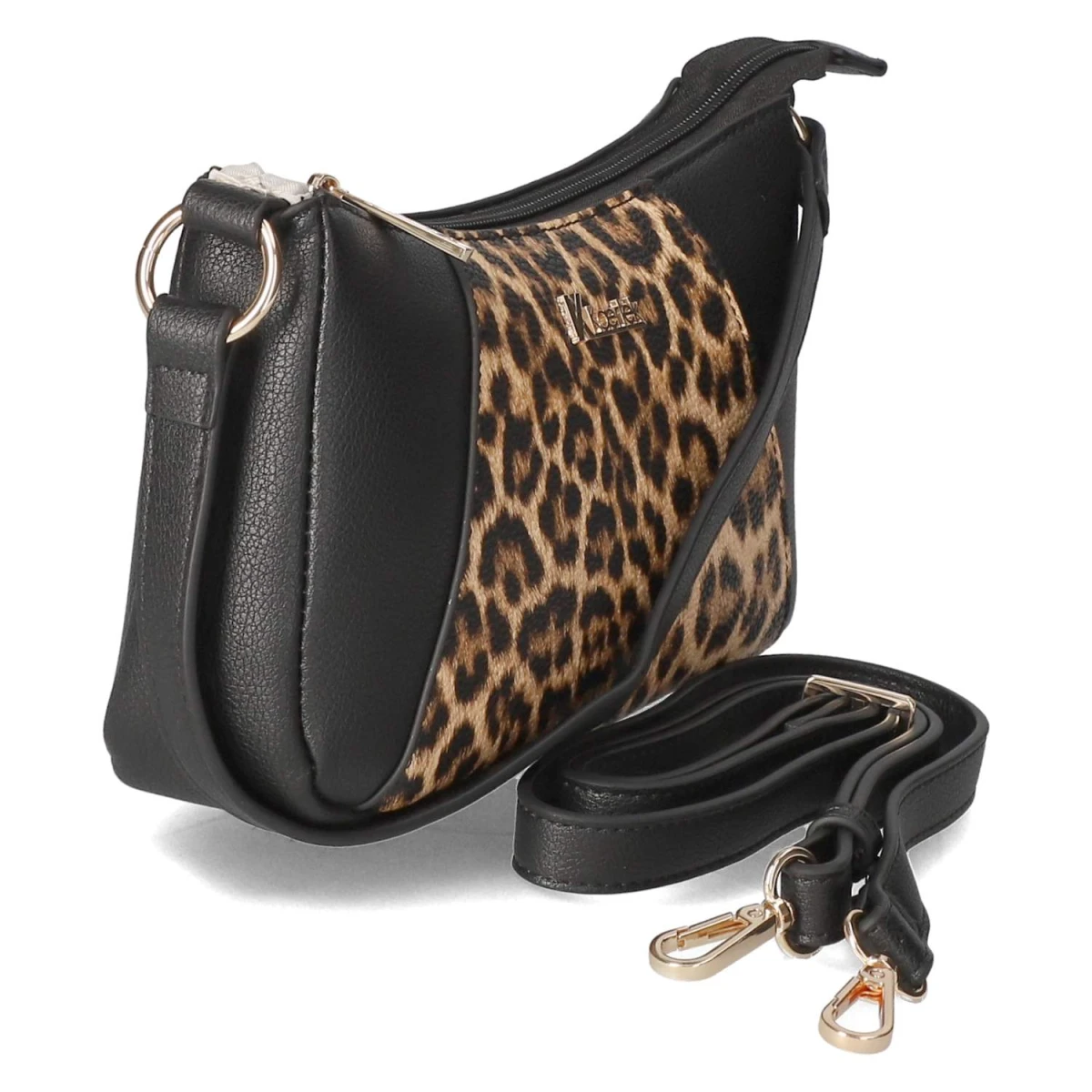 KaerlekSchultertasche - schwarz/braun