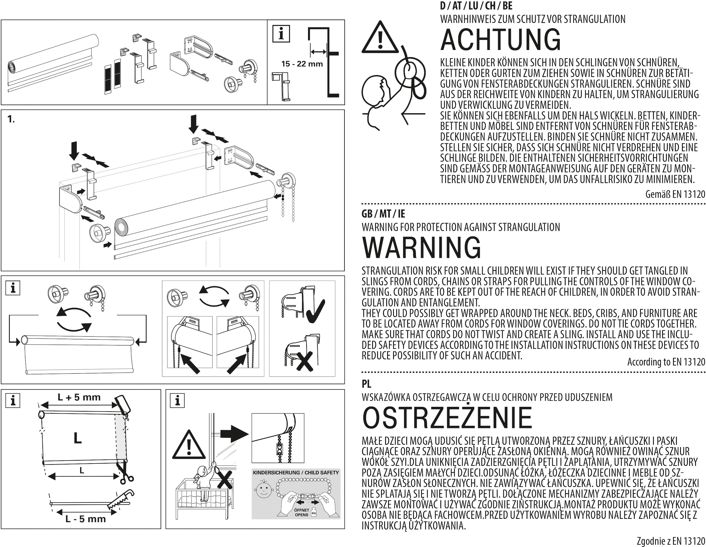 GARDINIA Seitenzugrollo »Ornament« Lichtschutz Sichtschutz mit Bohren/ohne Bohren freihängend vormontiert auf Montageschiene