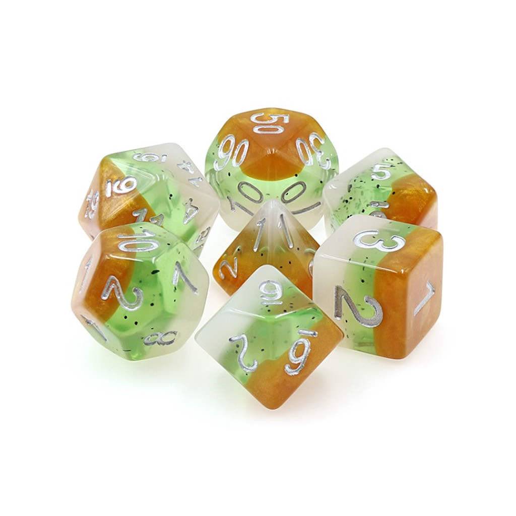 Set de 7 Dés - Kiwifruit (HDL-10)