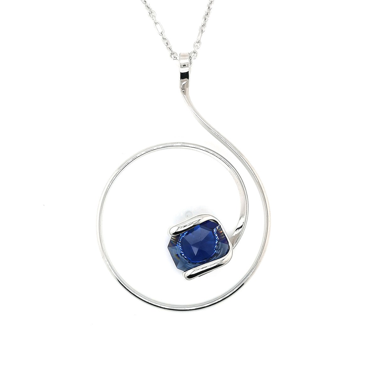 Collier Andrea Marazzini Octagon dark blue