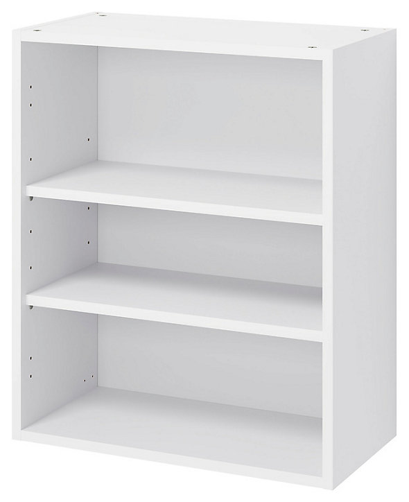 Meuble haut de cuisine avec 1 porte GoodHome Verbena chêne massif L. 50 x H. 72 cm