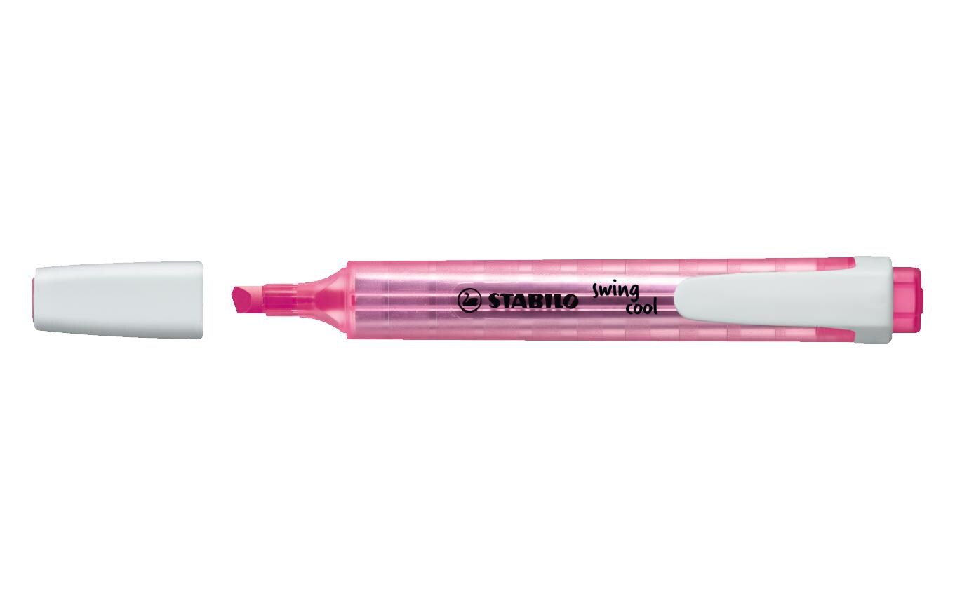 Textmarker Swing Cool Rosa, 1 StückStabilo Swing Cool