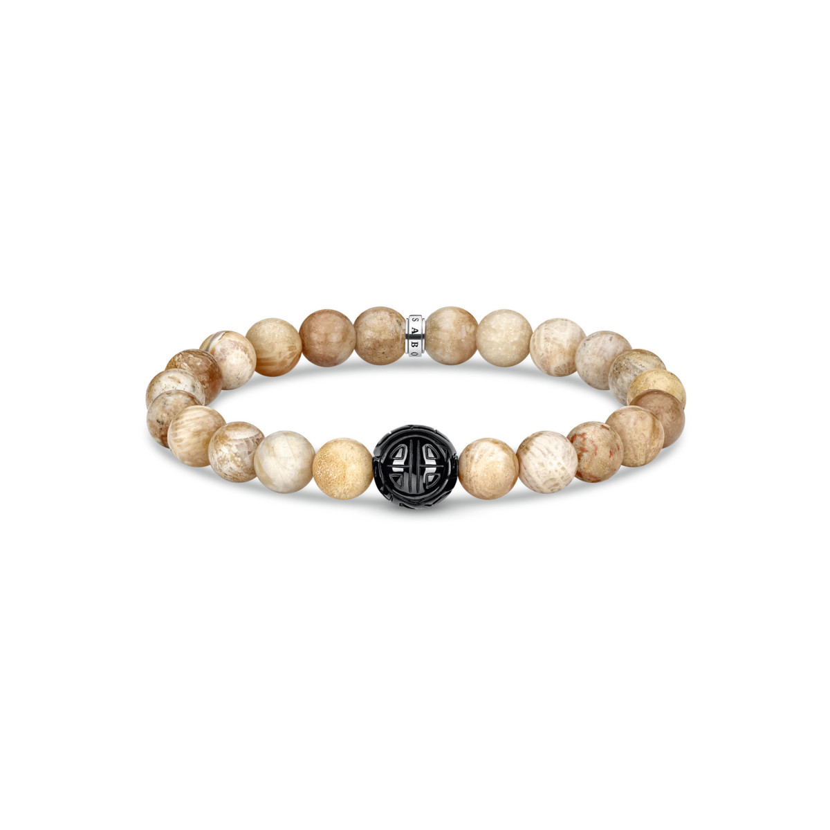 Bracelet THOMAS SABO argent 925 jaspe beige