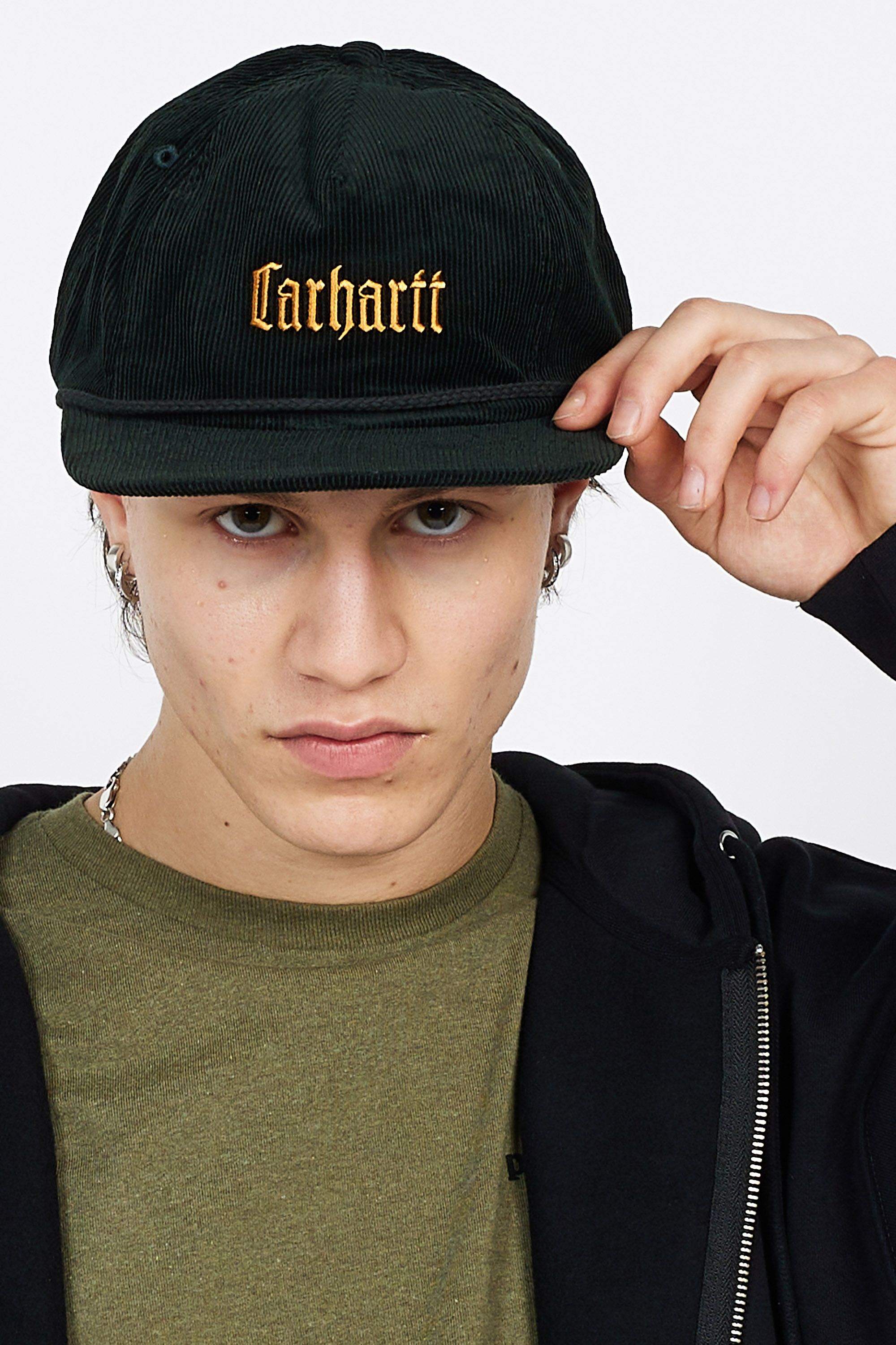 CARHARTT WIP Casquette Letterman Vert