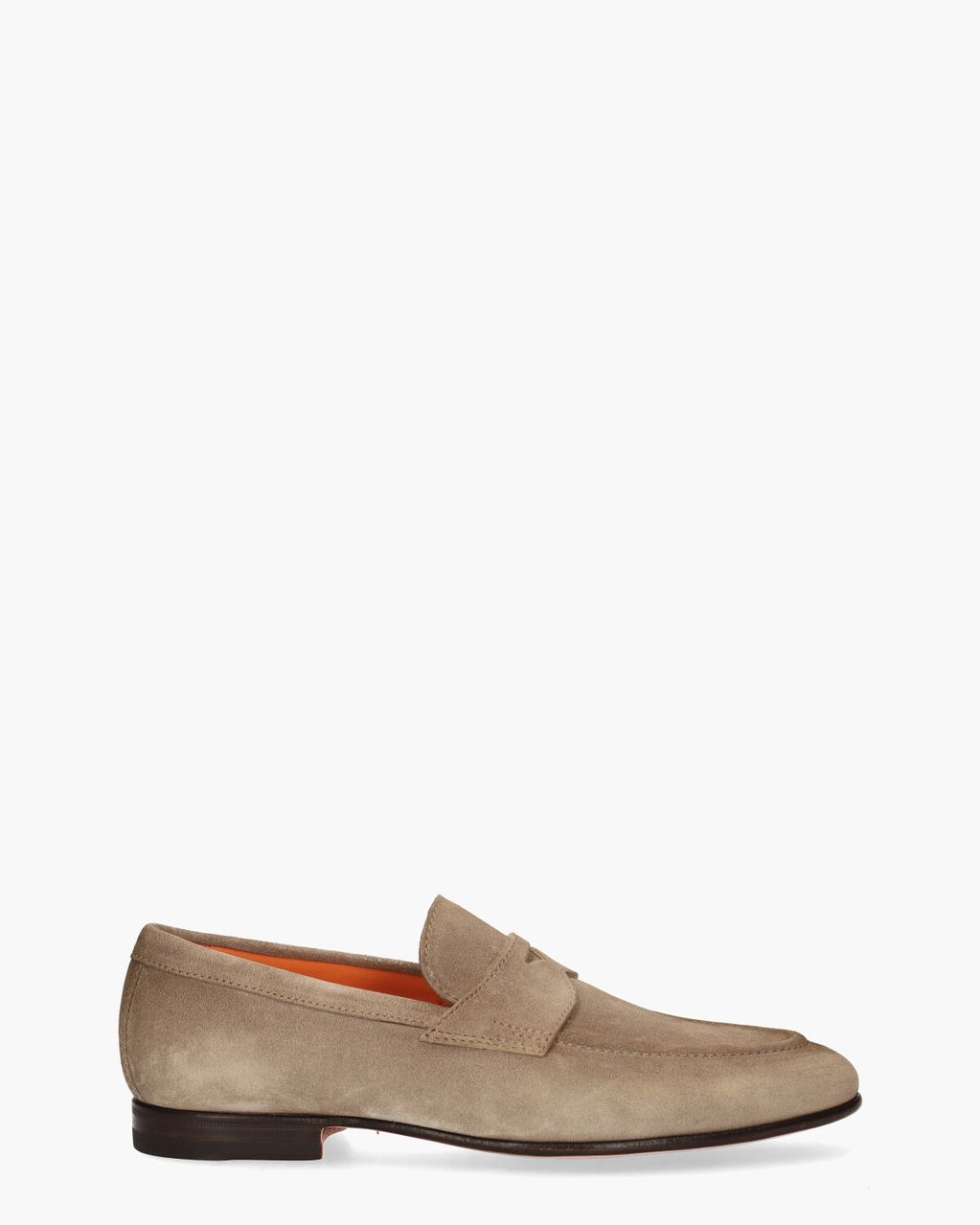 Santoni 18104 Taupe Herenloafers
