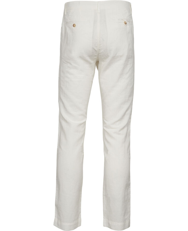 Polo Ralph Lauren 40/2 LINEN/COTTON-STFBEDFORDP Deckwash white