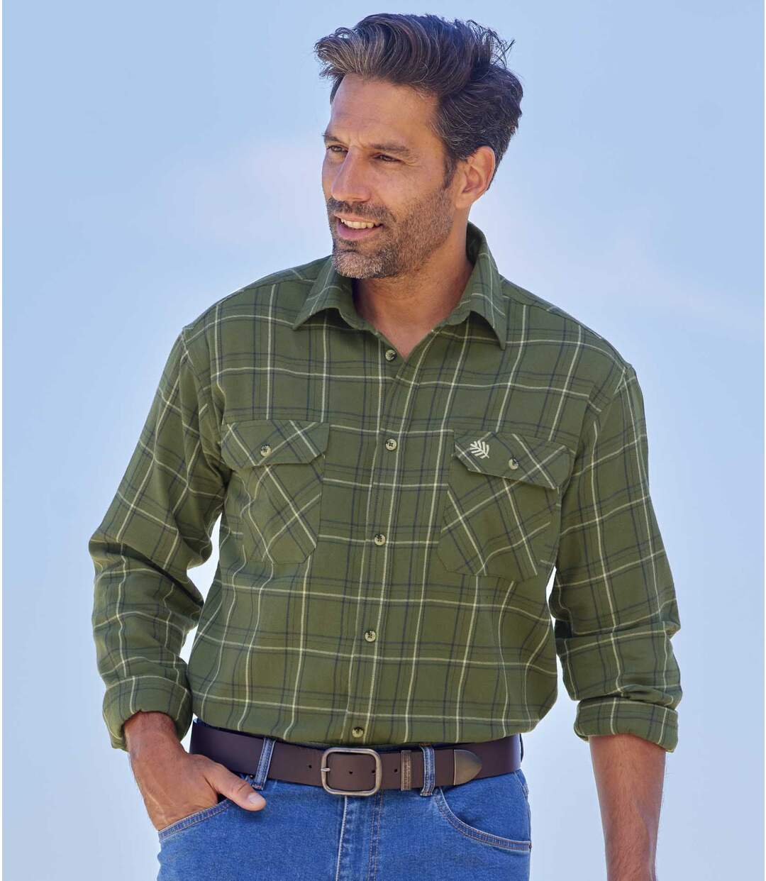 Chemise Flanelle à Carreaux Atlas