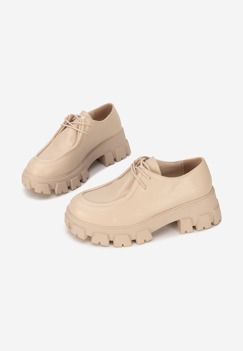 Chaussures casual femme beige Fressia