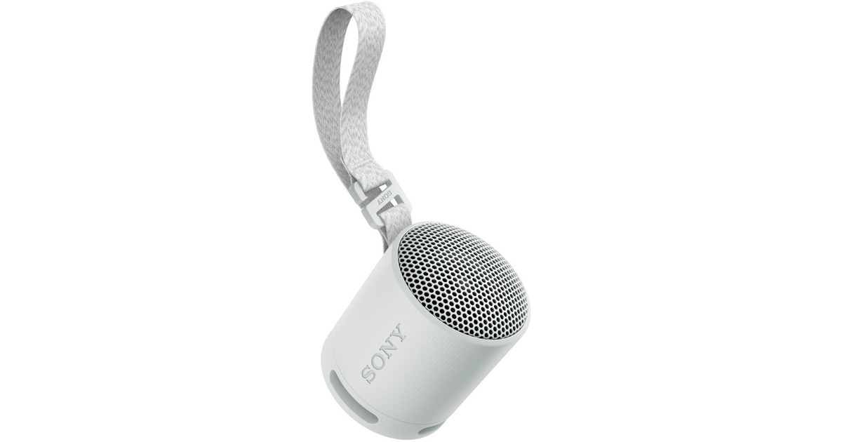 SonySRS-XB100 draagbare draadloze speaker luidspreker  (Grijs, Bluetooth 5.3)