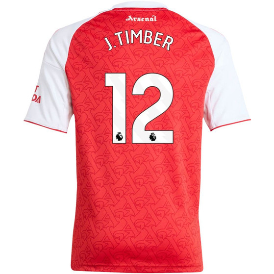 adidas Arsenal Thuis Shirt J. Timber 12 Kids