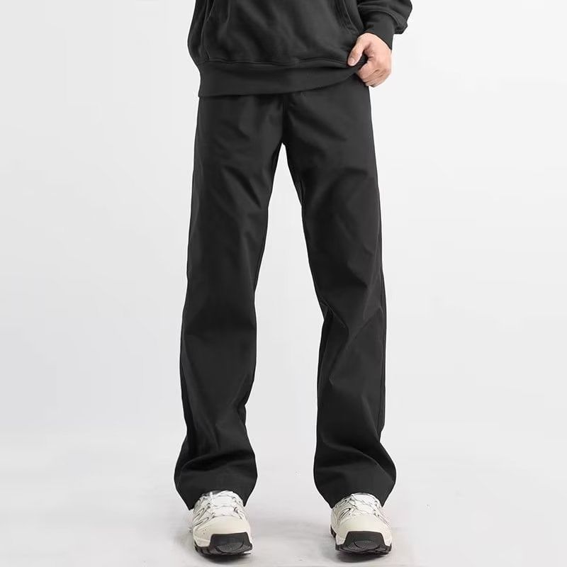 Blueforce - Hoge taille effen losse broek