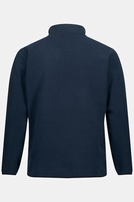Troyer, Outdoor, Fleece, Stehkragen, Knopfleiste