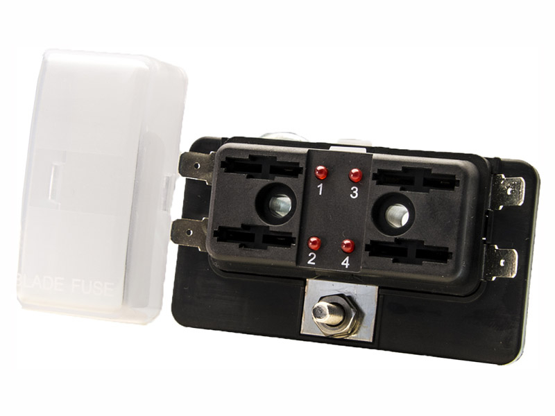 BBA 4-weg LED zekering verdeelbox