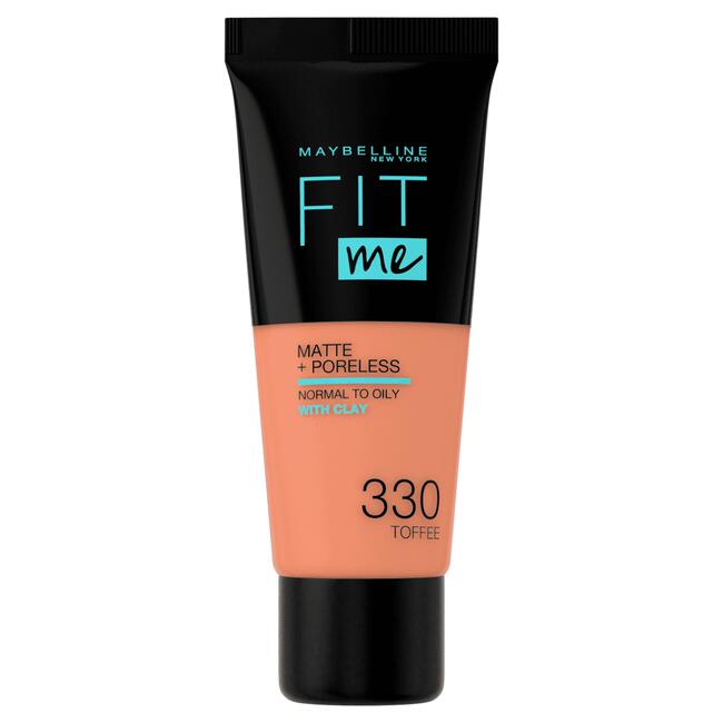Maybelline New York Fit Me Matte + Poreless Foundation 330 Toffee 30 ML
