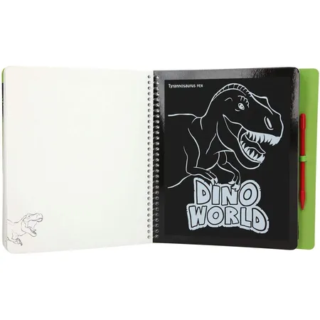 Depesche Dino World Magic Scratch Book / Kratzbuch