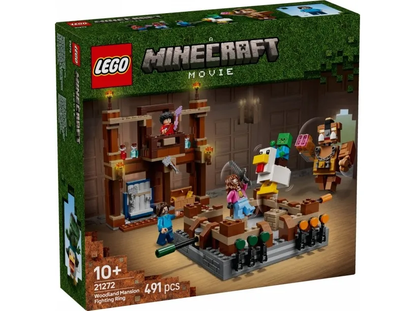 LEGO Minecraft 21272 Skovpalæets kampring