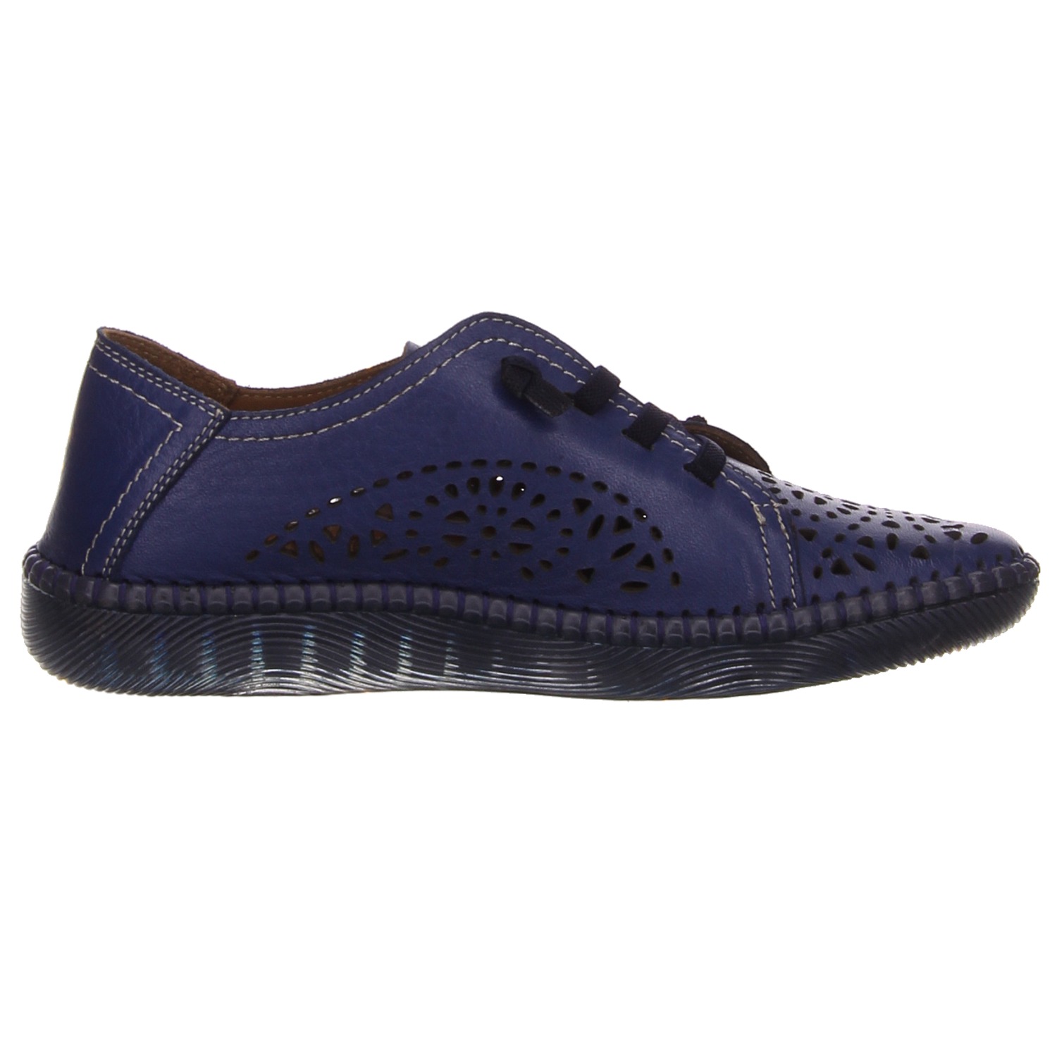 Manitu Schnürhalbschuhe blau blau