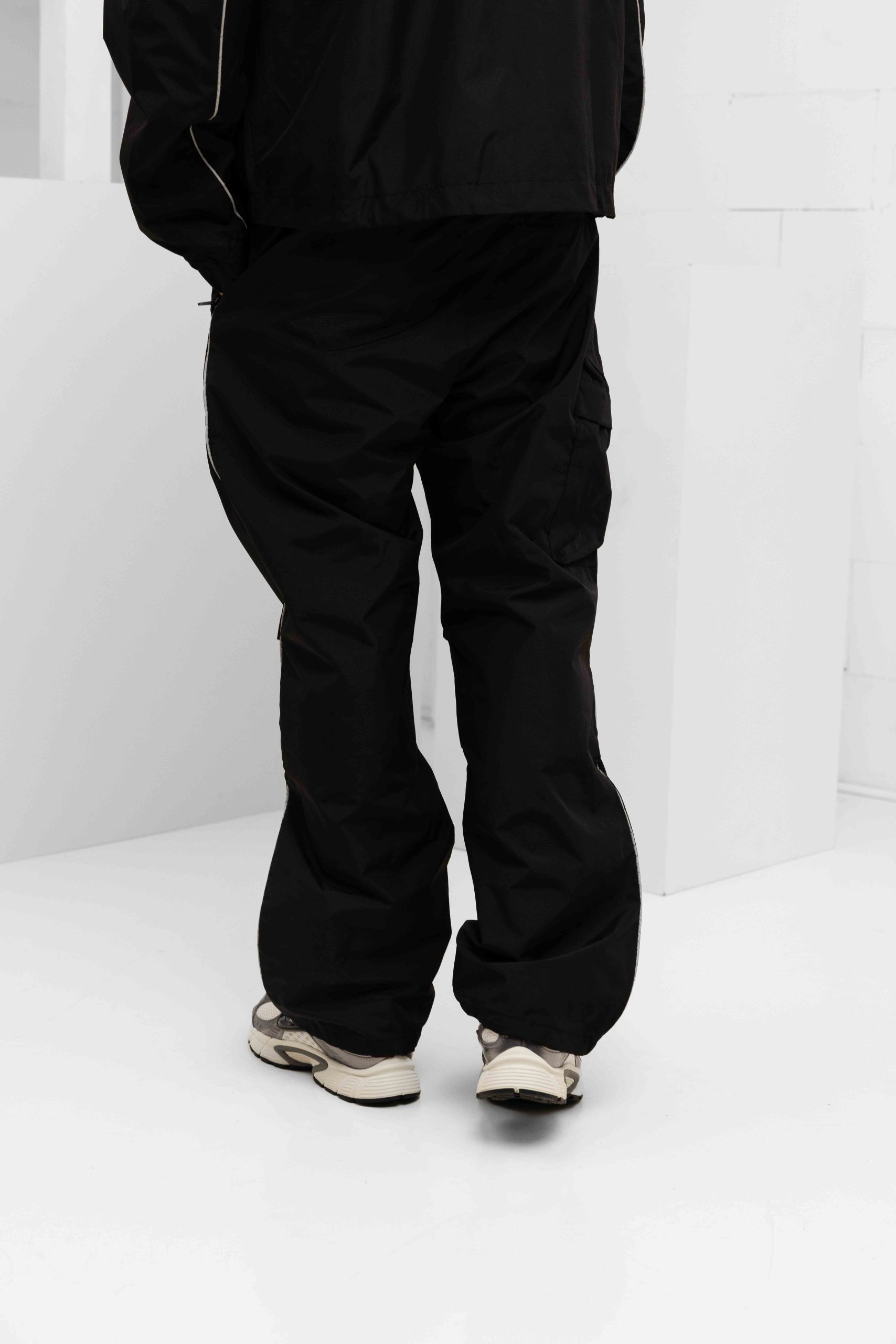 Croyez Parachute Ripstop Trainingspak Heren Zwart