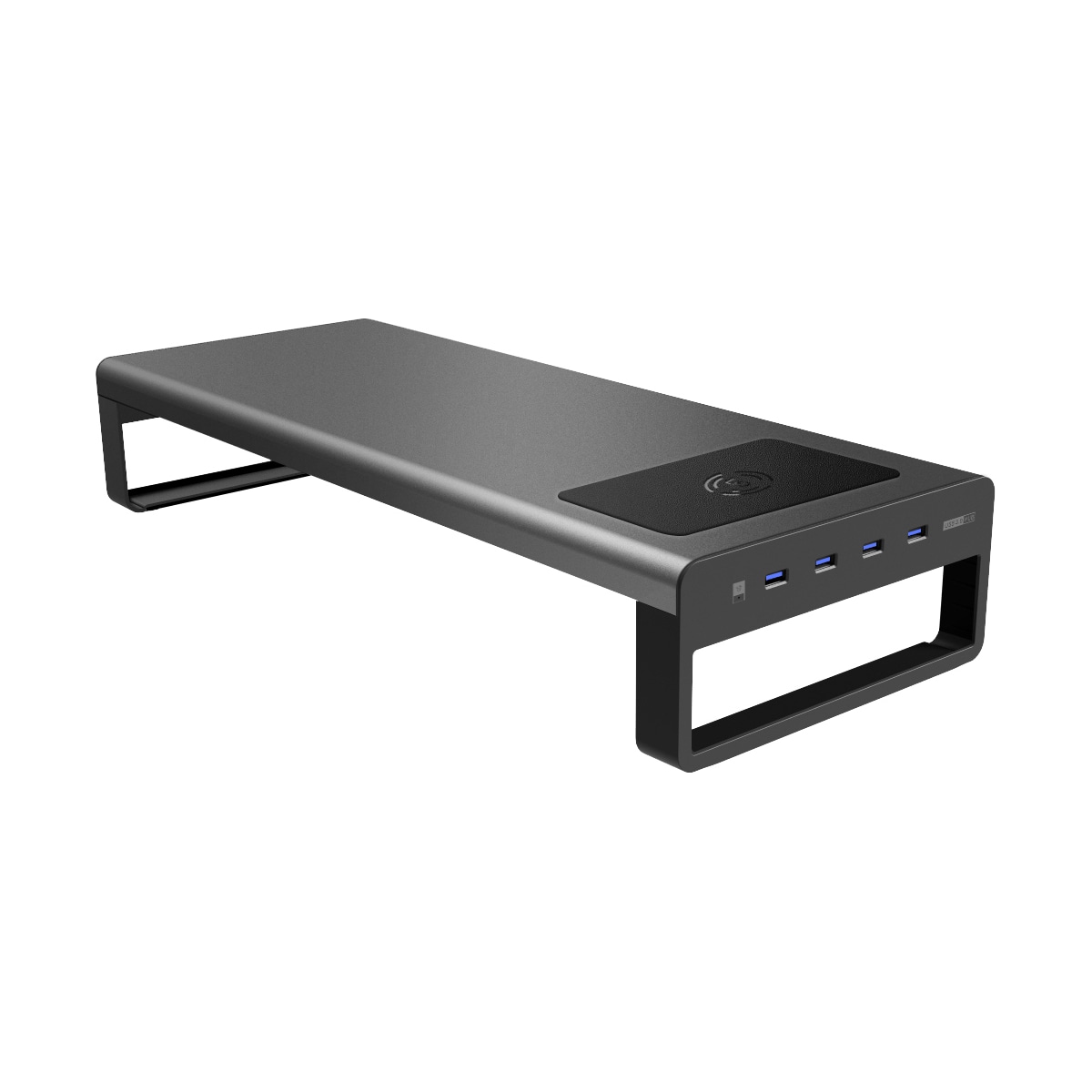 Essentials USB skjermstativ med trådløs lader