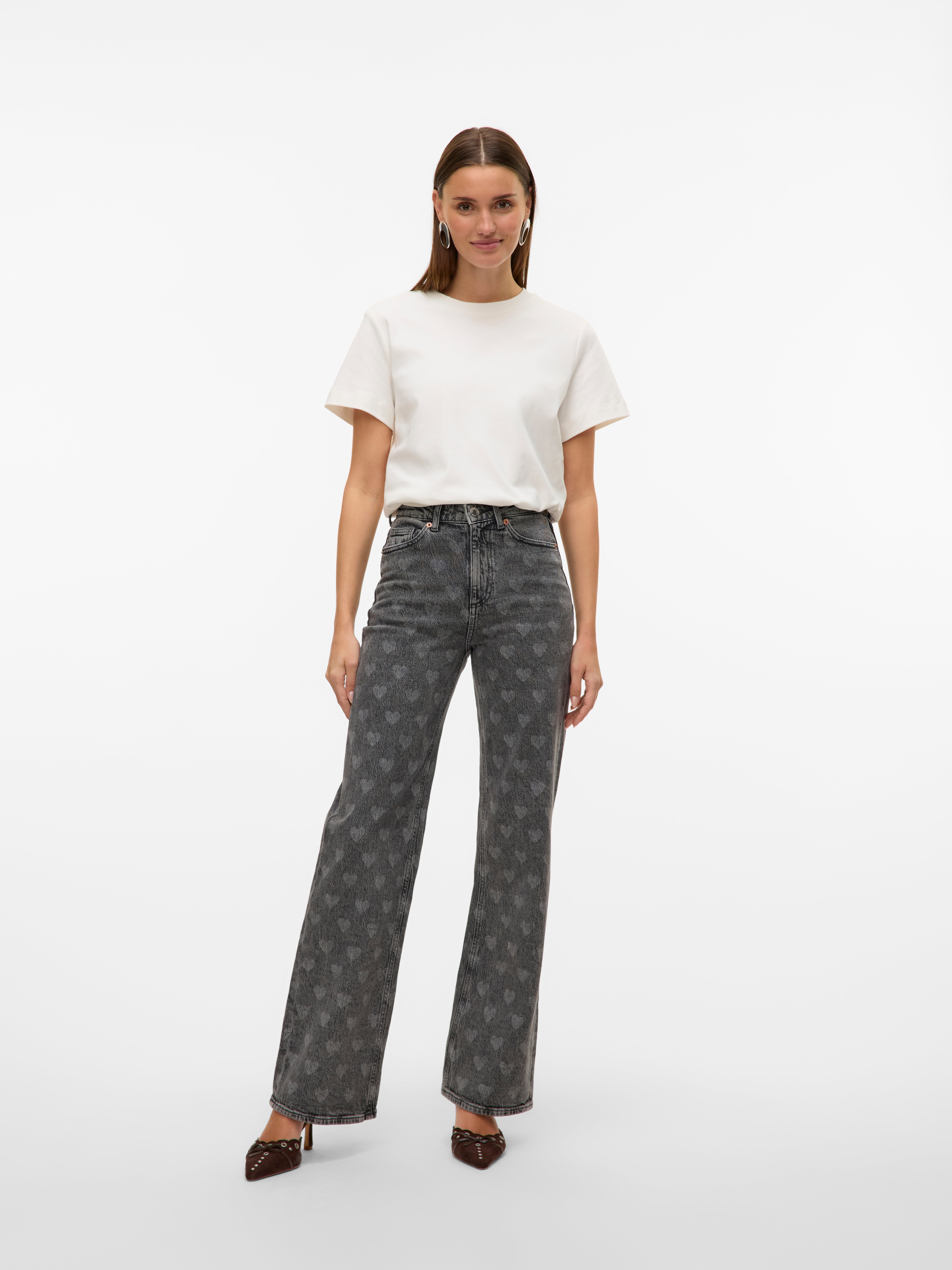 VMTESSA High rise Wide leg fit Jeans