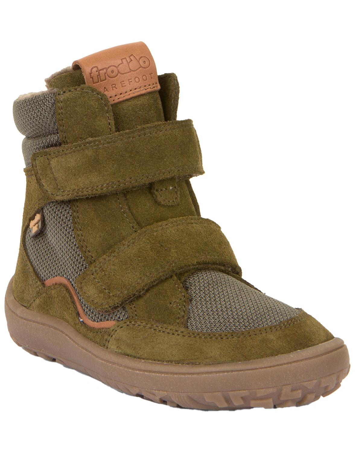 Klettboots BAREFOOT TEX gefüttert in dark green