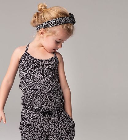 MarMar Jumpsuit - Rio - Grauer Leopardprint