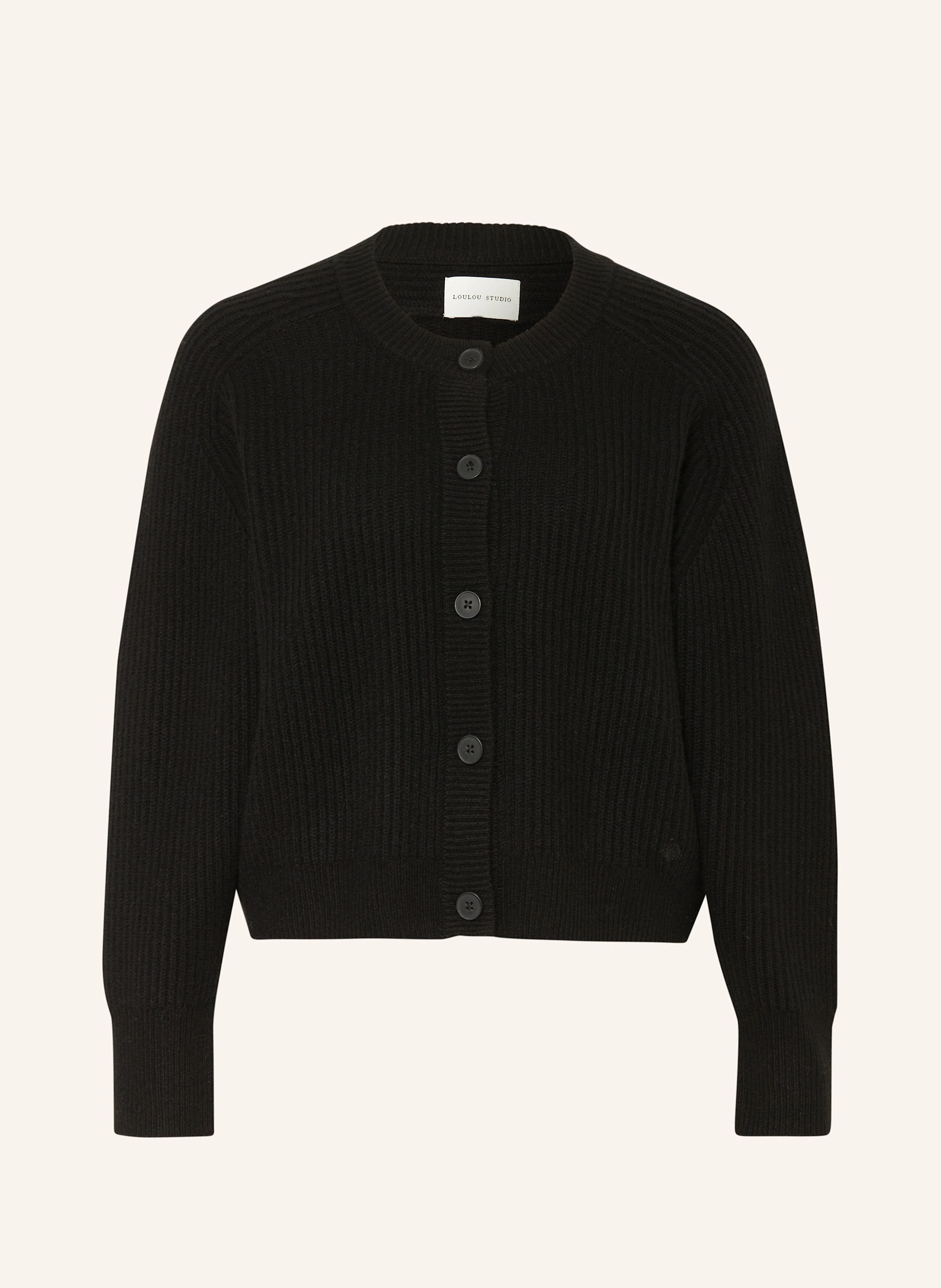 LOULOU STUDIO Strickjacke BASTIA aus Cashmere