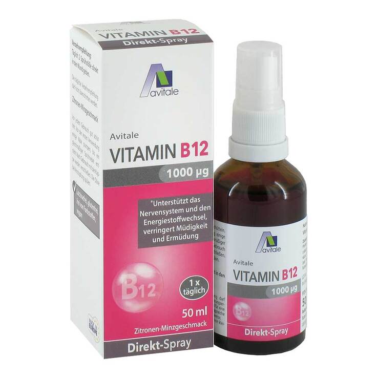 Vitamin B12 1000 µg Direkt-Spray, 50 ml