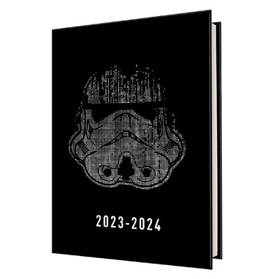 Agenda StormTrooper Ado - 1 jour par page - 12,5 x 17,5 cm - tête - Oberthur