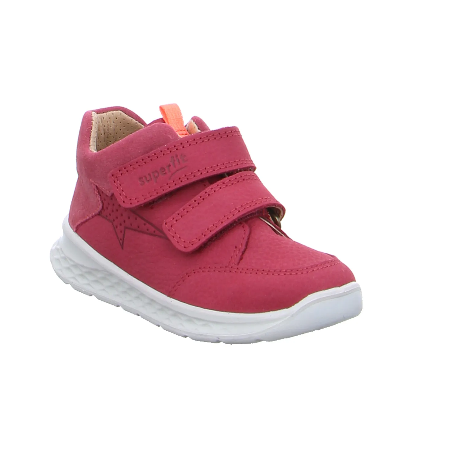 SUPERFIT Lauflernschuh Rot Leder  Bottine