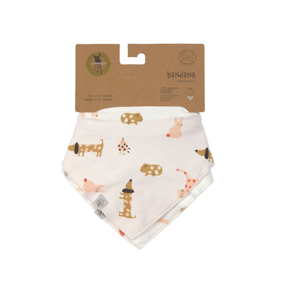 Little Mateys Lot de 2 Bavoirs Bandanas   Orange épicée        de               Lässig