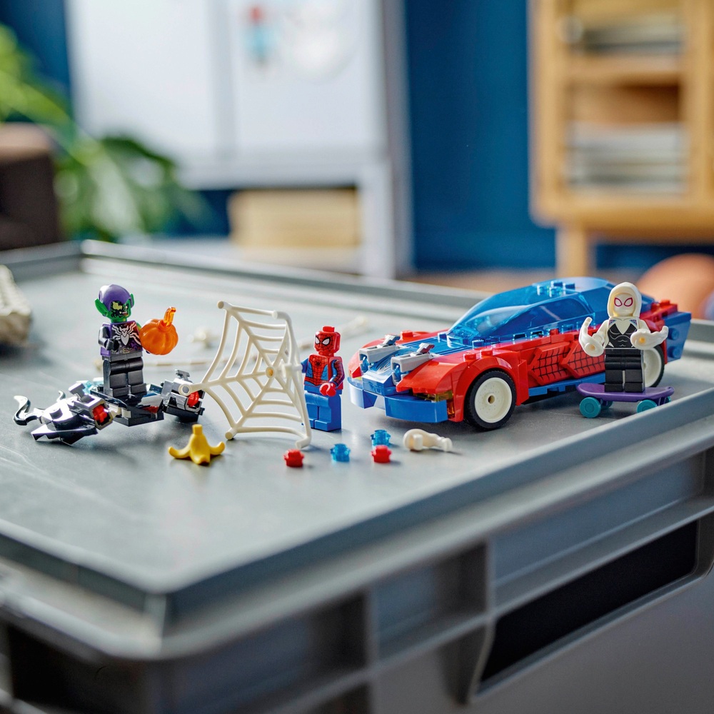 LEGO Marvel 76279 Spider-Man Rennwagen & Venom Green Goblin Set
