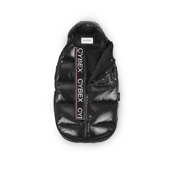 Mini chancelière hiver Platinum   Deep Black        de               CYBEX