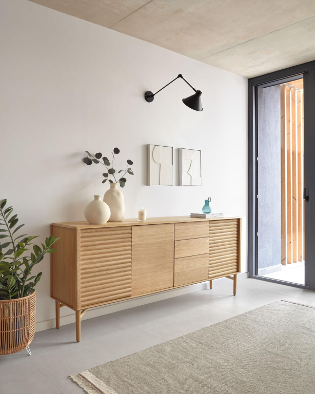 Kave Home Lenon dressoir 200x86 naturel