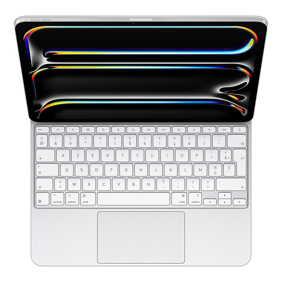 Apple Magic Keyboard FR Silver - iPad Pro 13 pouces M4 (2024)