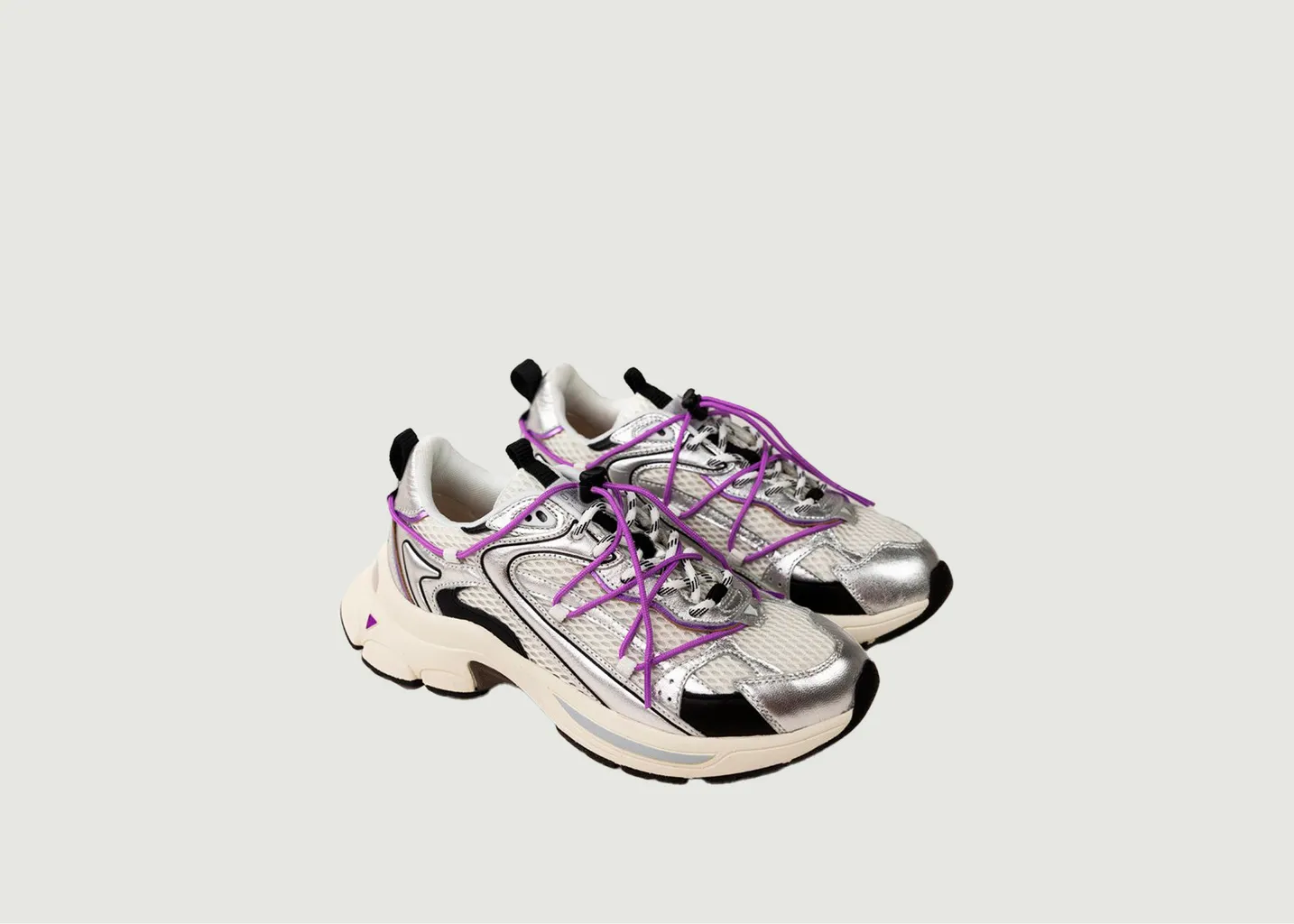 Sneakers Spider Metallic Silver 0-105