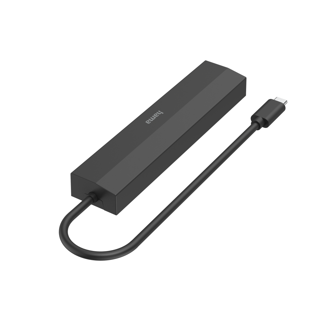 USB C Multiport Adapter Hub HDMI / Gigabit Ethernet LAN / 3x USB A / USB C Power Delivery (00200144) - Schwarz