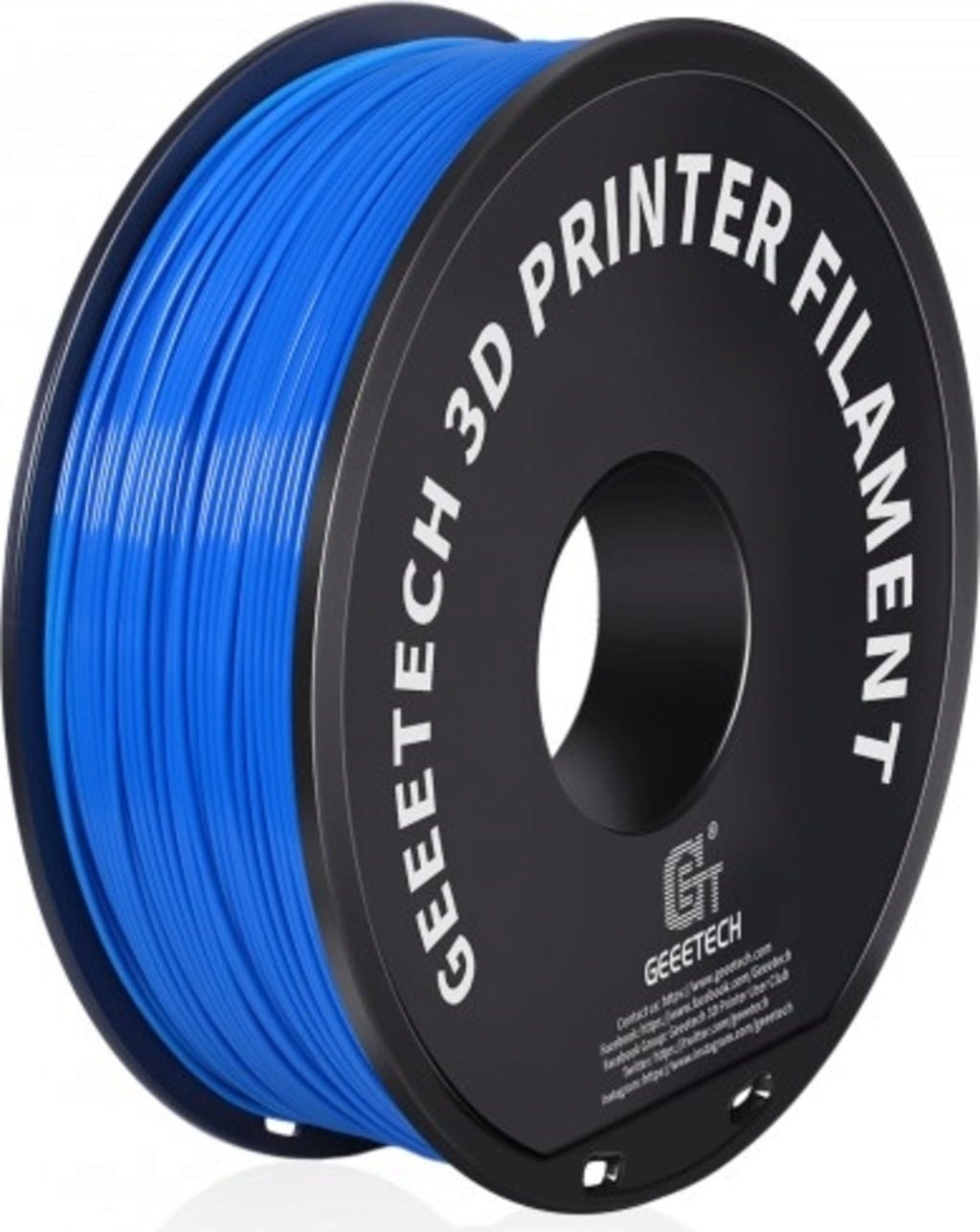 GEEETECH  ABS+ Blue, 1,75 mm / 1000 g    Beständiges ABS-Filament für robuste und langlebige Modelle in Blue