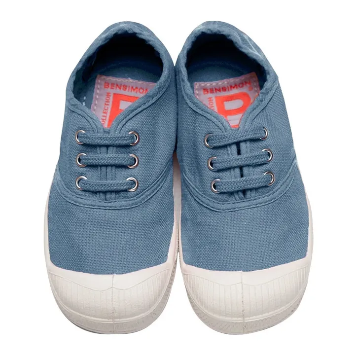 Bensimon Tennis Lacets Vegan | Bleu jean