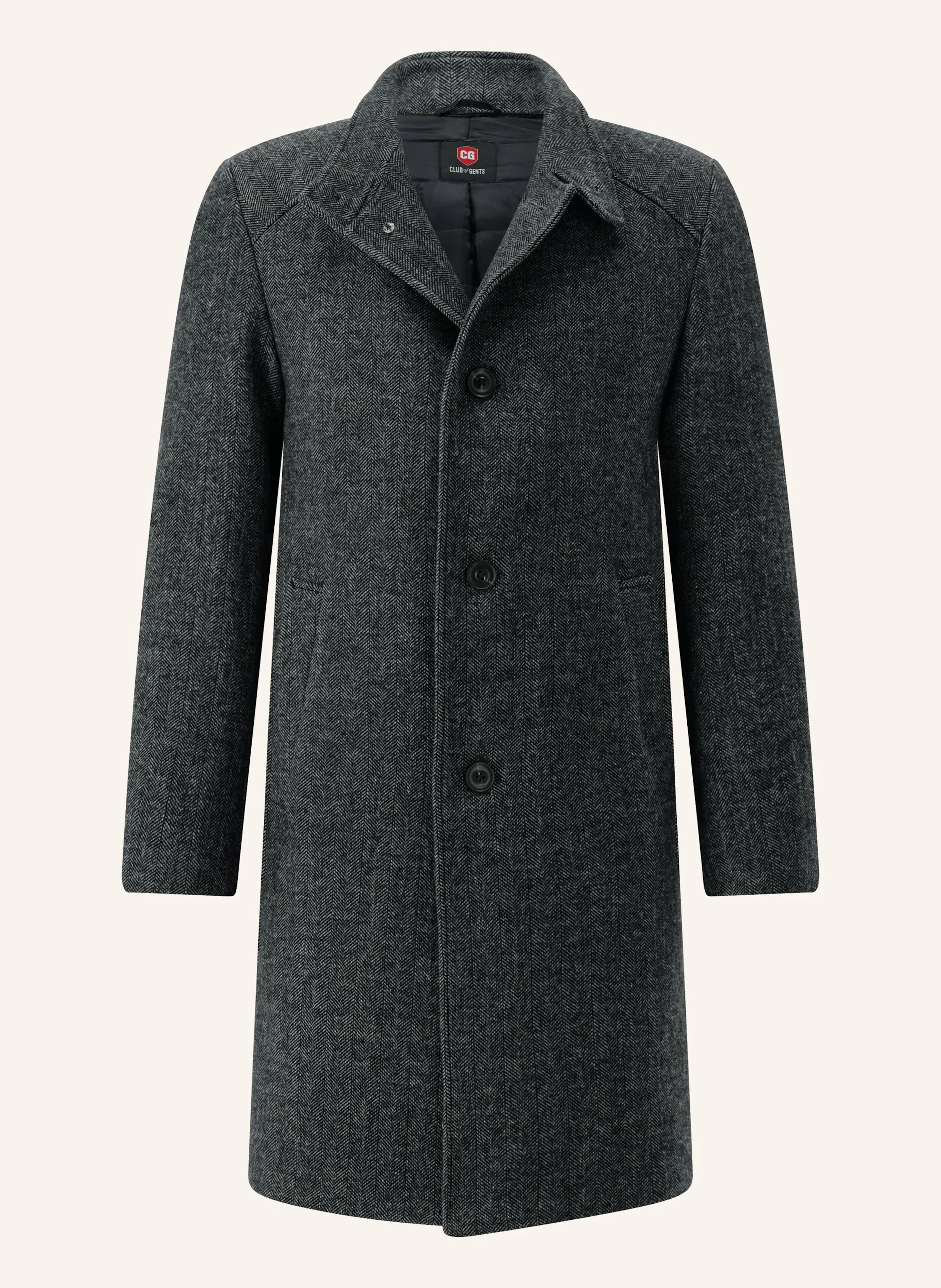 CG - CLUB of GENTS Mantel CG Mats Slim Fit