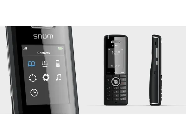 snom M65 - Ekstra trådløst håndsæt - DECT\GAP - 3-vejs opkaldskapacitet