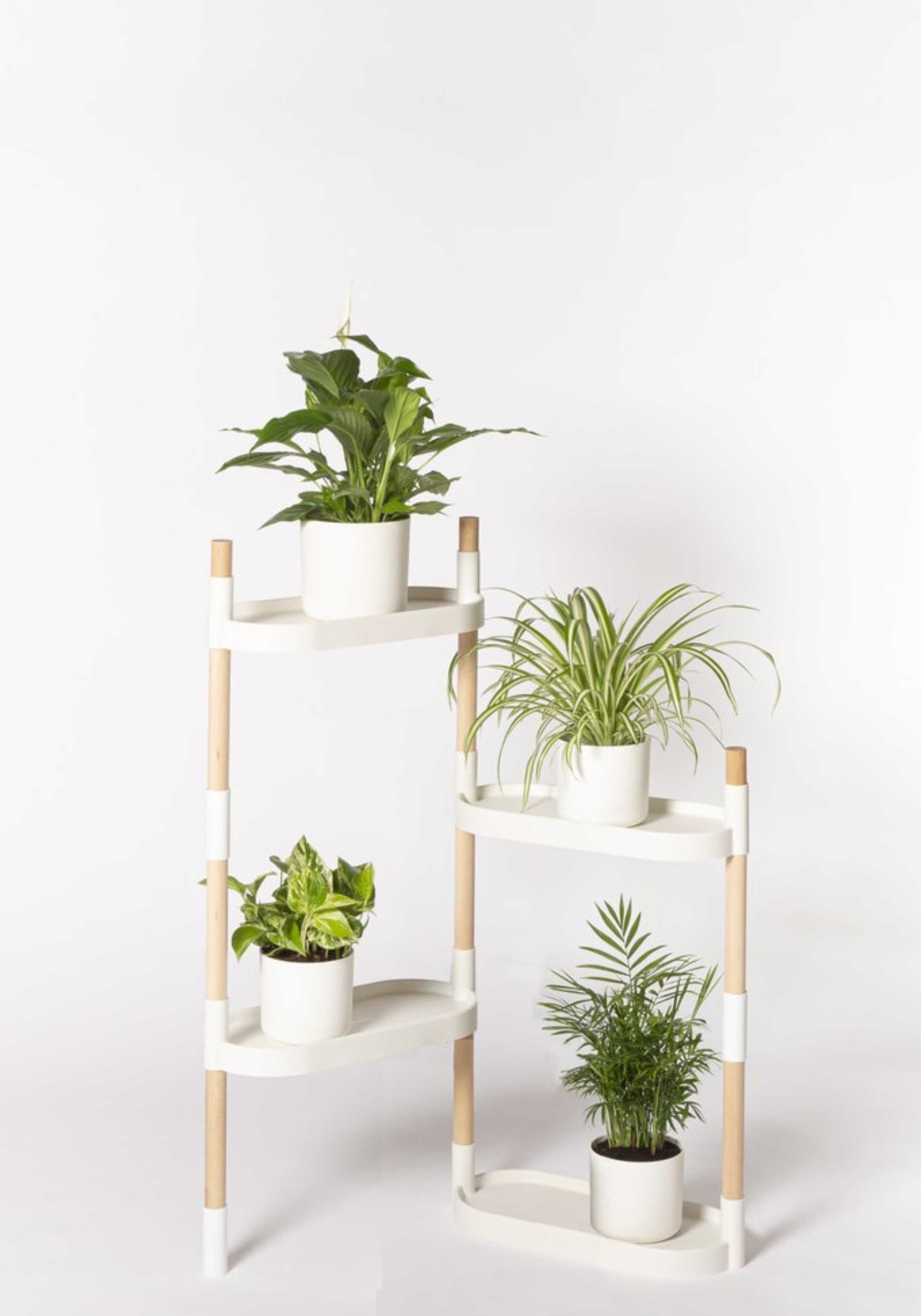 CitySens Modulares Pflanzenregal mit 4 Ablagen