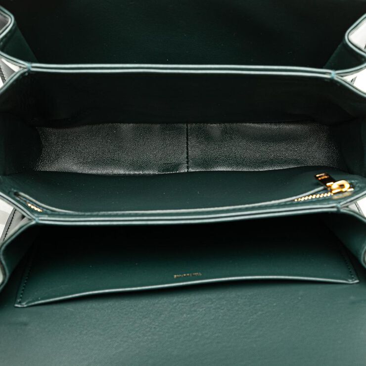 Celine Vintage Celine Crossbody Bag Green